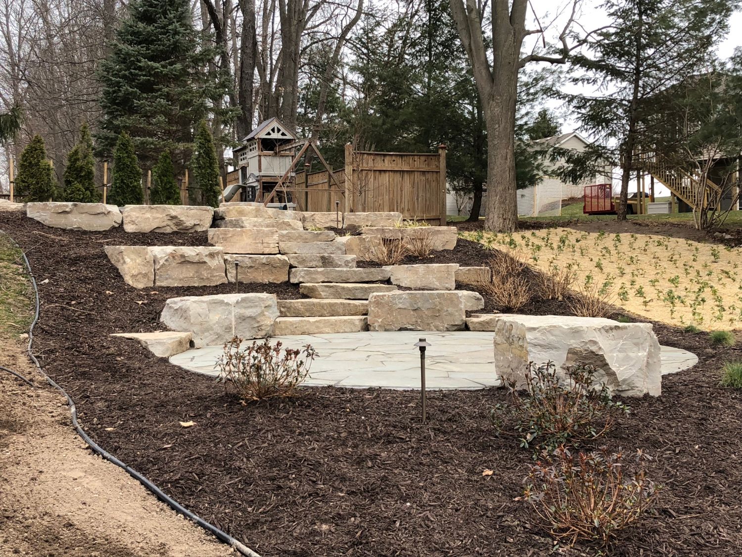 Split Level Patio
