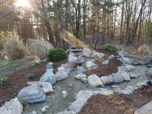Split Stream Pond-less Water Feature