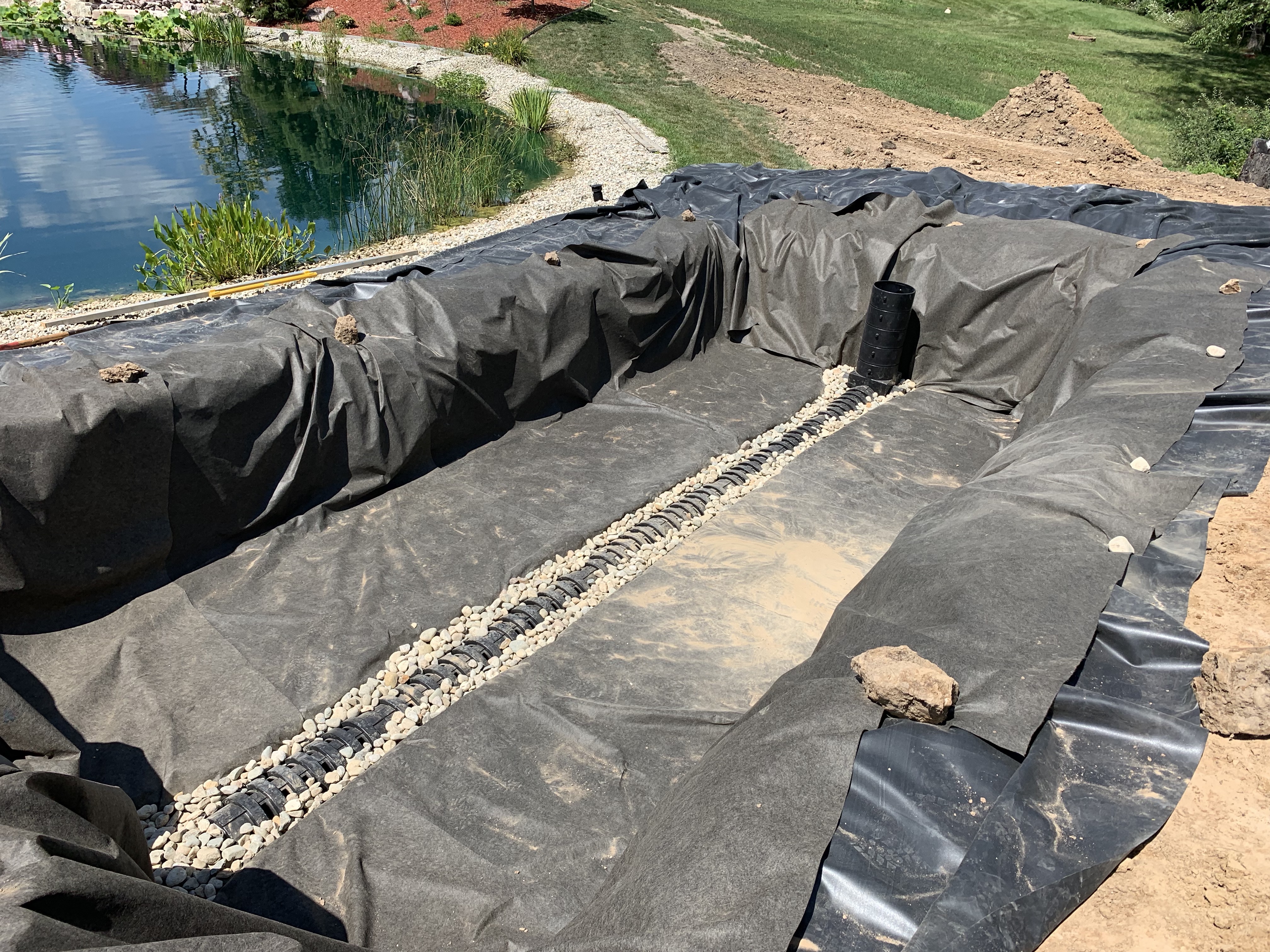 Wetland Filter Construction