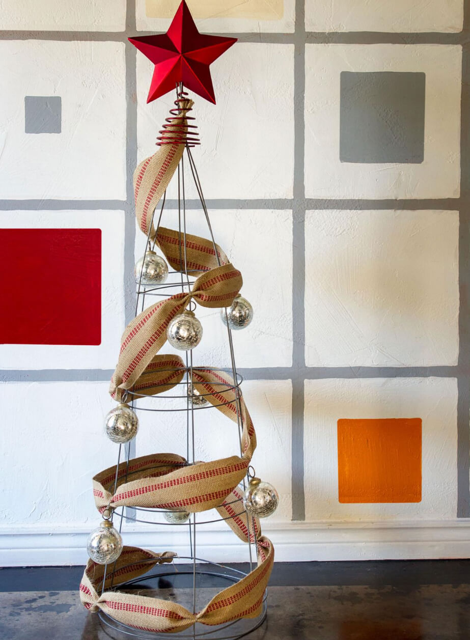 DIY Christmas Tree Forest